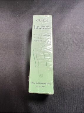 OUHOE Plant Breast Enhancement Spray 1 fl oz Firming Lifting Plumping Moisturize